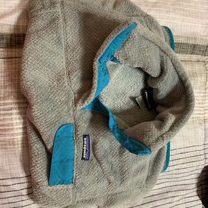 Grey and blue Patagonia jacket